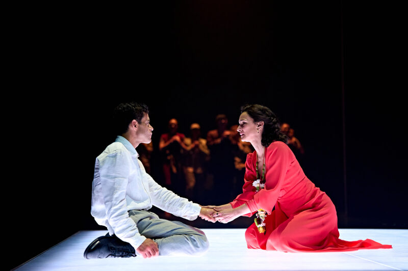 Oedipus Old Vic Rami Malek Indira Varma